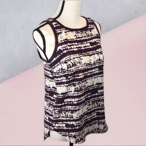 Mossimo Lightweight Abstract Print Tank, Size XS‎